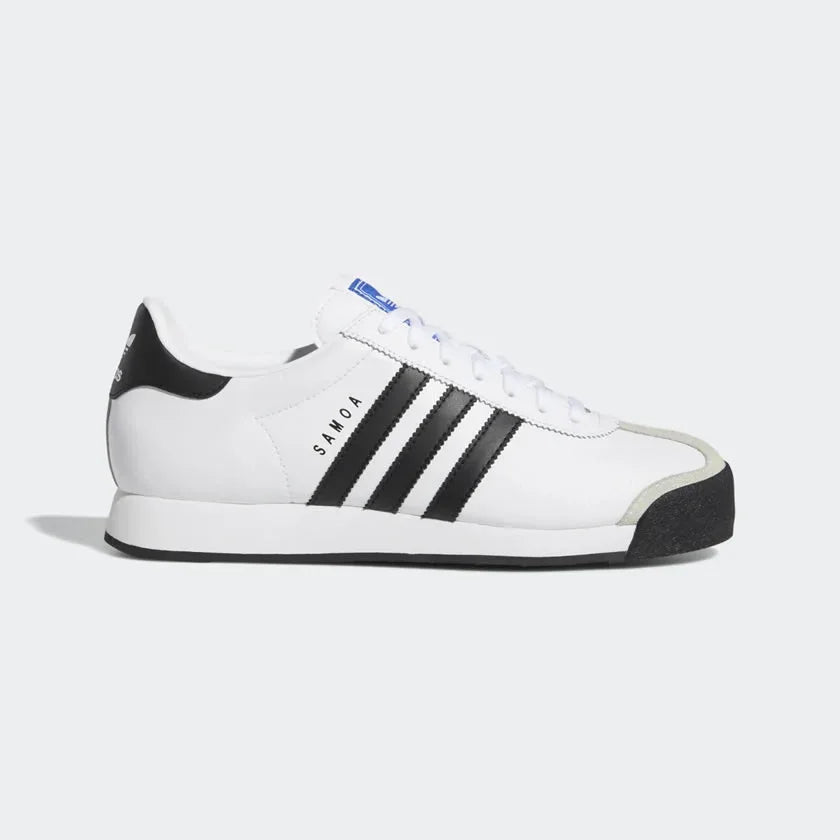 adidas Samoa Men's Leather Trainers White/Black 675033