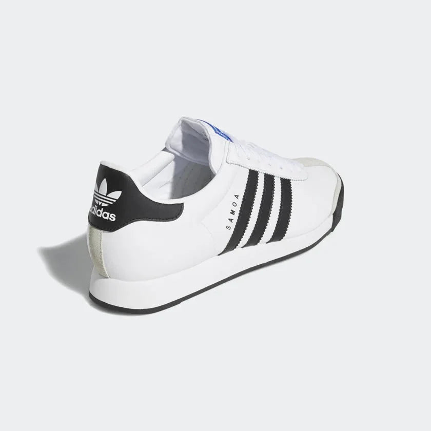 adidas Samoa Men's Leather Trainers White/Black 675033