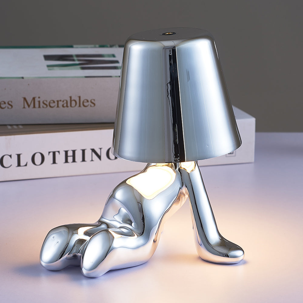 Muse Thinker Little Man Rechargeable Table Lamp | Premium Quality