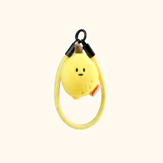 Daily White - Mini Lemon Bag Charm