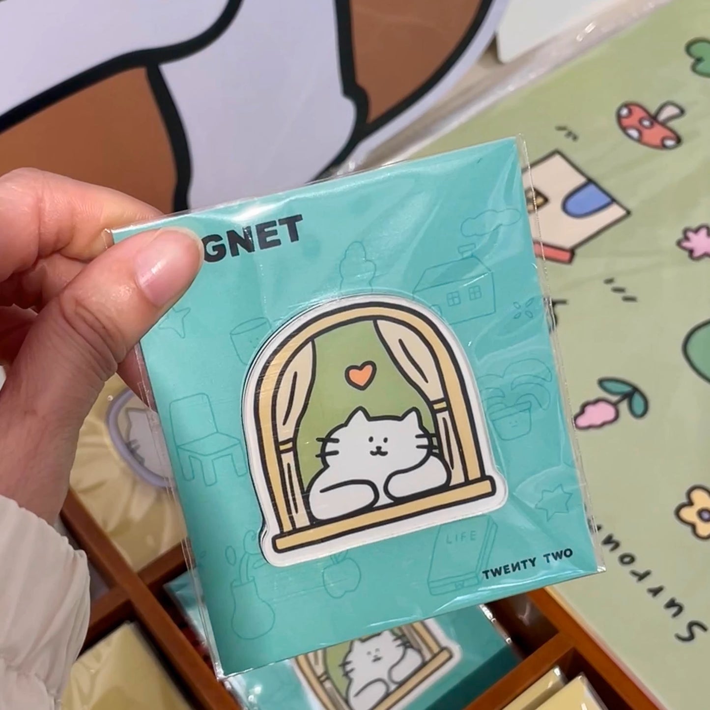 Twenty Two - Kitty Daily Life Magnet