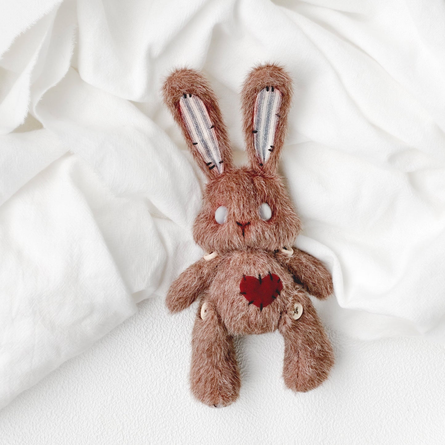 Snowball - Cocoa-brown Bunny Plush Toy