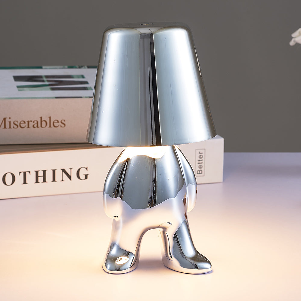 Muse Thinker Little Man Rechargeable Table Lamp | Premium Quality