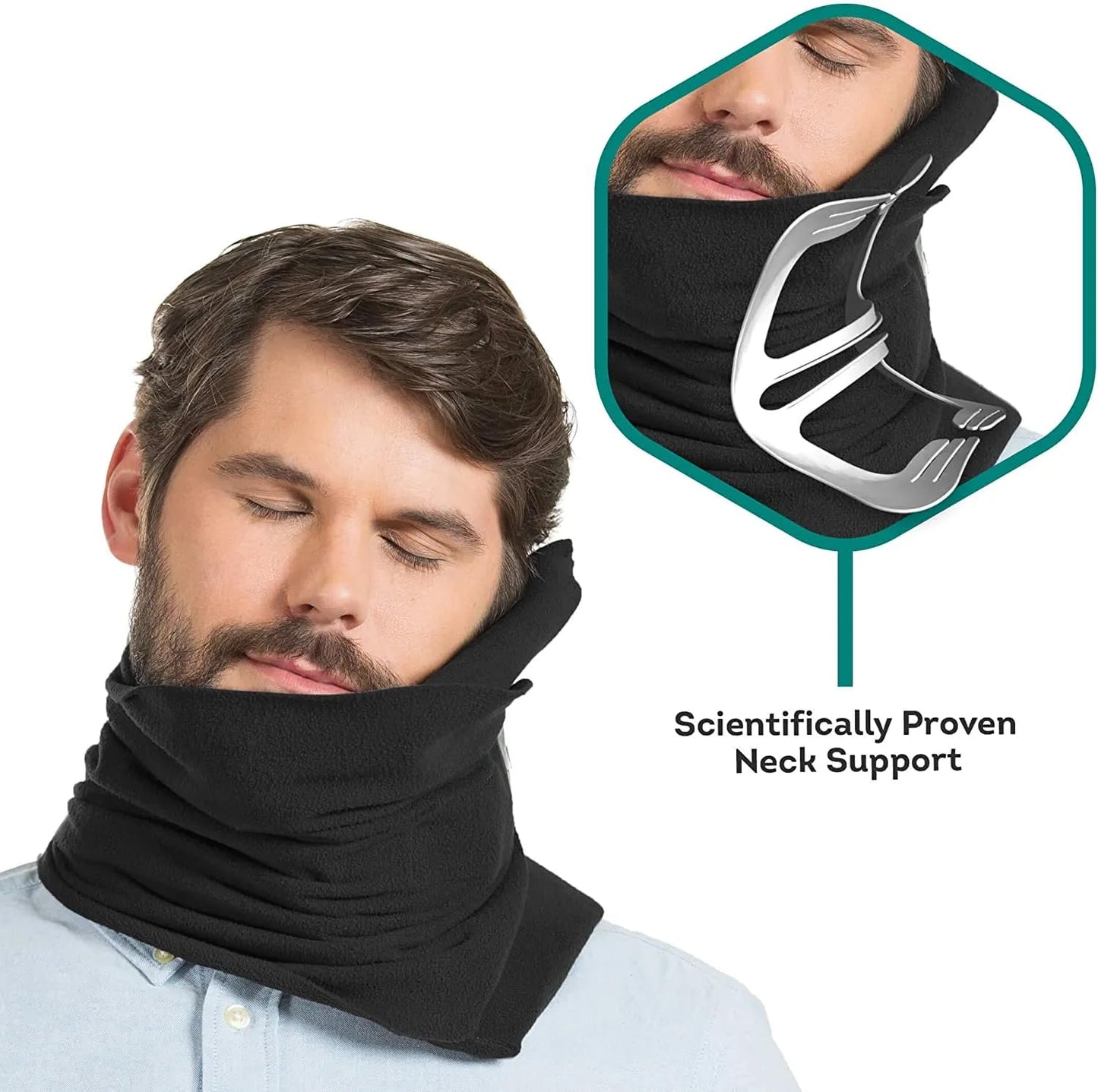 Soft Portable Neck Rest Pillow for Travel Comfort | Premium Quality
