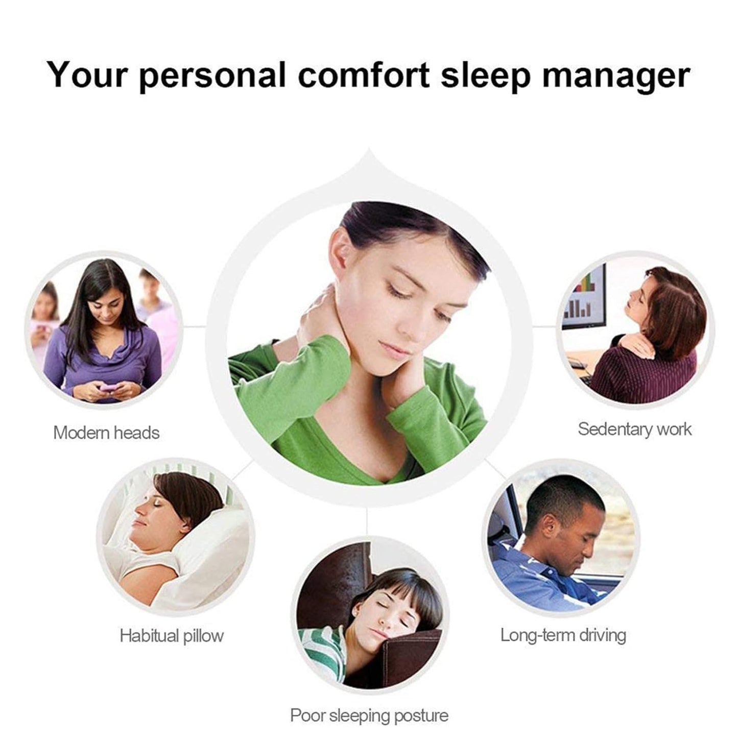 Soft Portable Neck Rest Pillow for Travel Comfort | Premium Quality