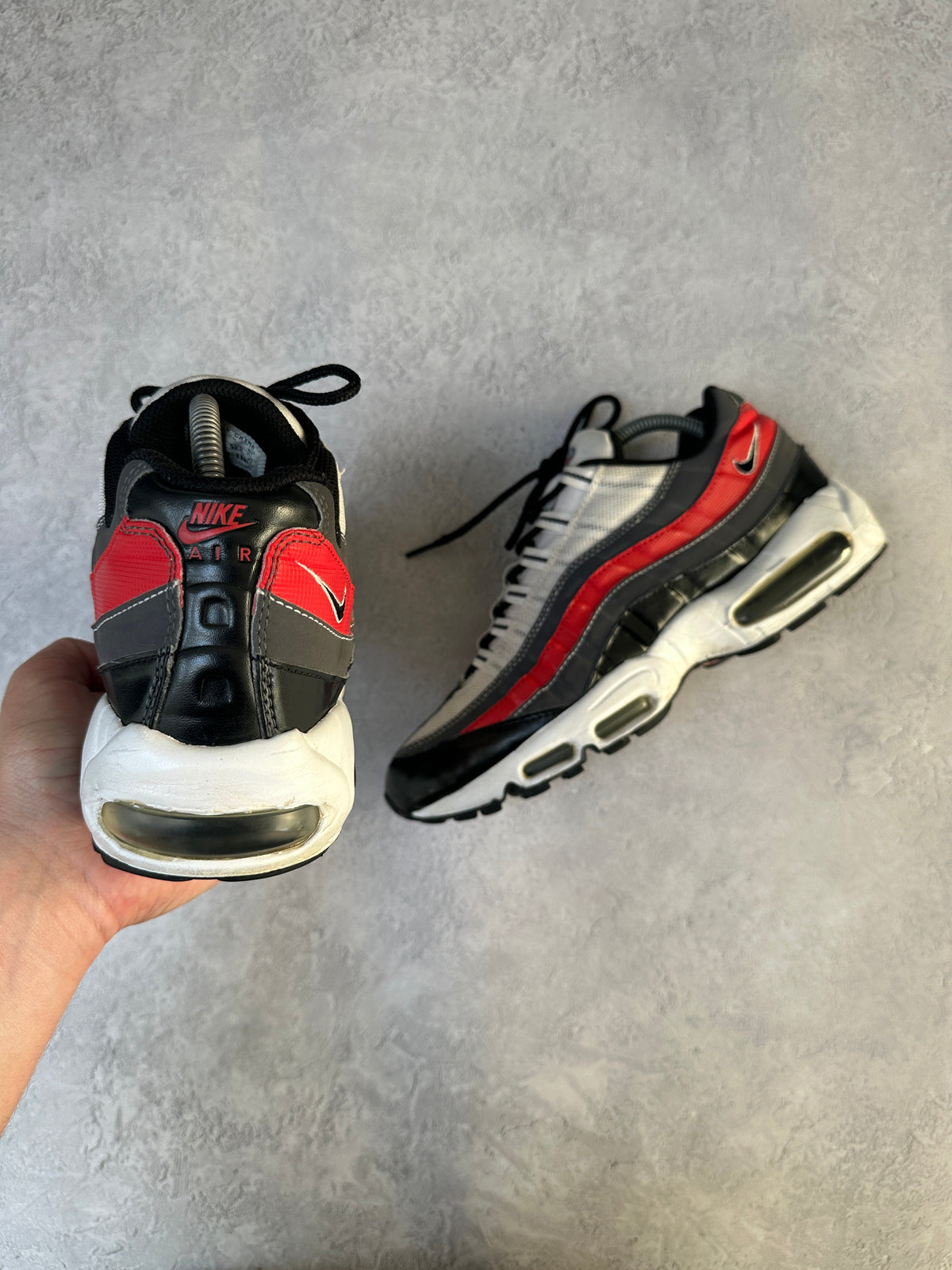 Nike Air Max 95 | Black / Chilling Red / Dark Grey | UK 8