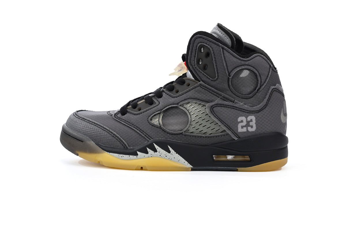 Off-White x Air Jordan 5 Retro SP 'Muslin' Sneakers