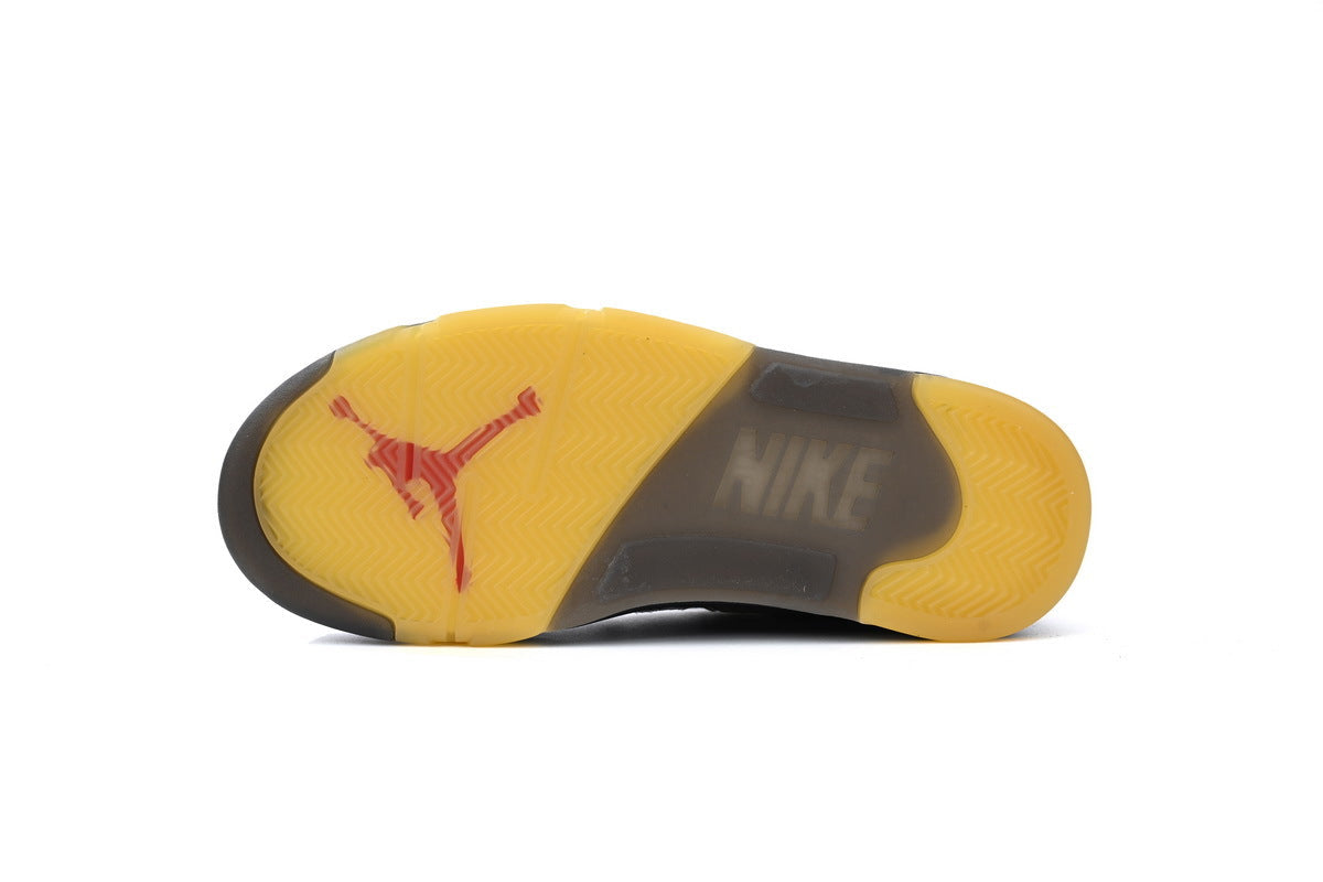 Off-White x Air Jordan 5 Retro SP 'Muslin' Sneakers