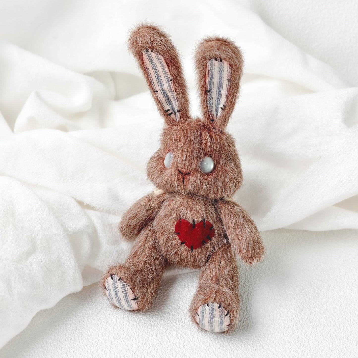 Snowball - Cocoa-brown Bunny Plush Toy