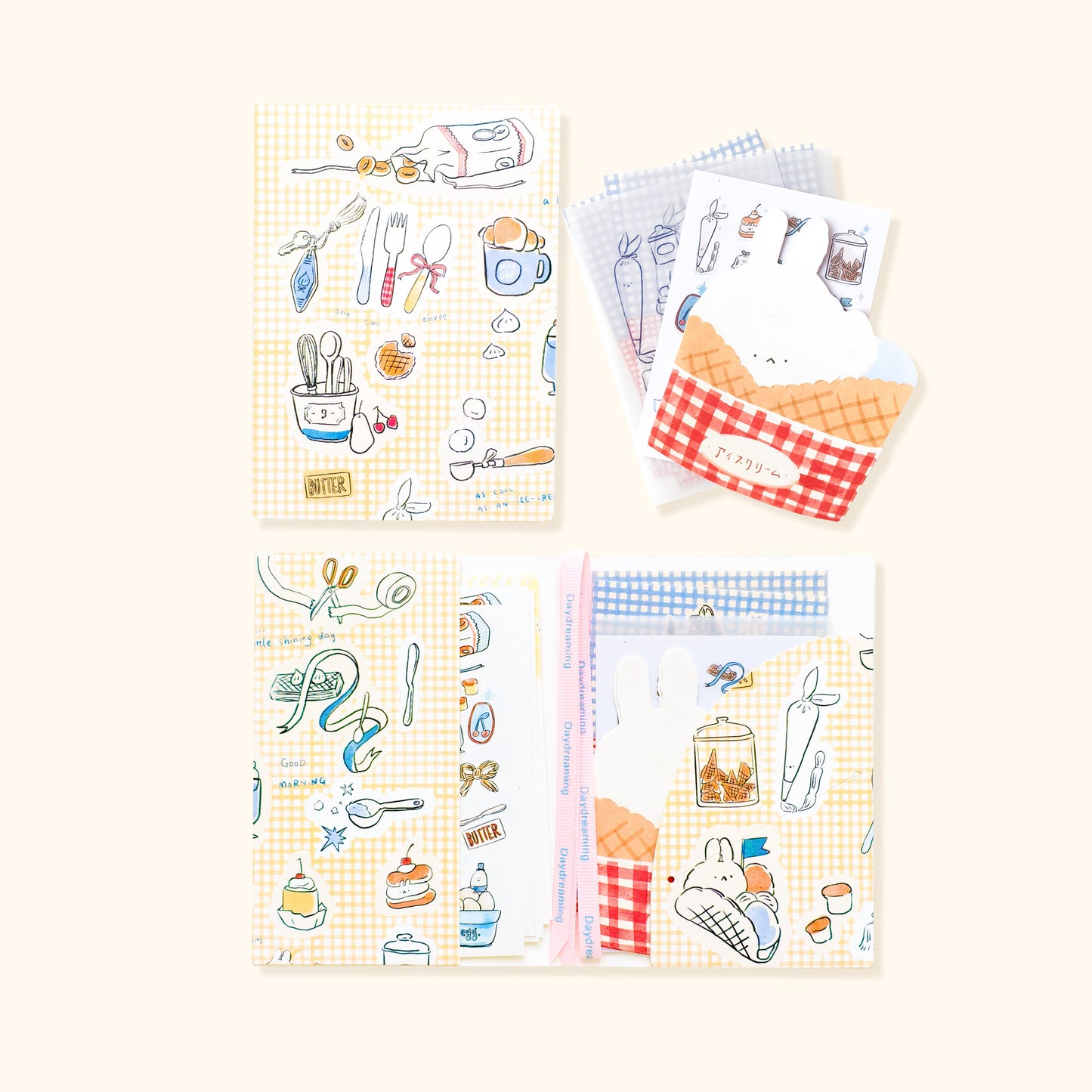 A Gator Life - Cream Bunny Journal Material Pack