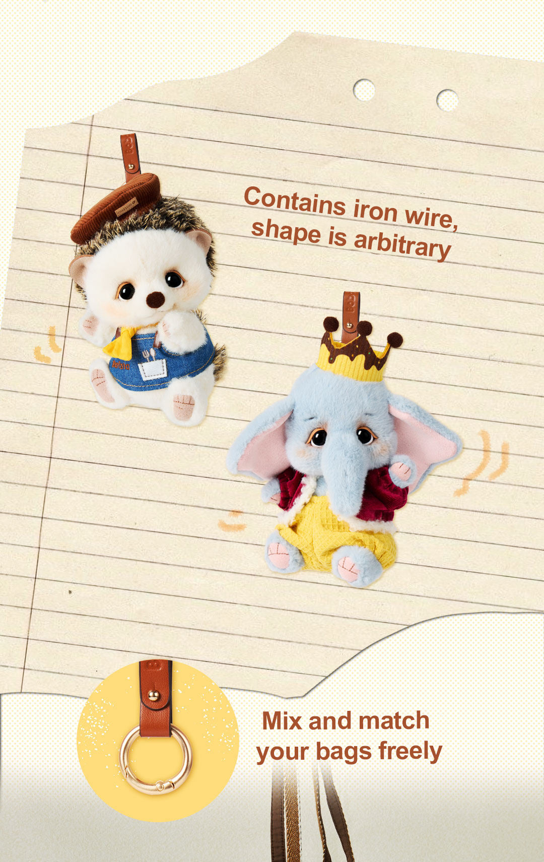 Bobo Nuts - Sunrise Bakery Plush Toy Bag Charm