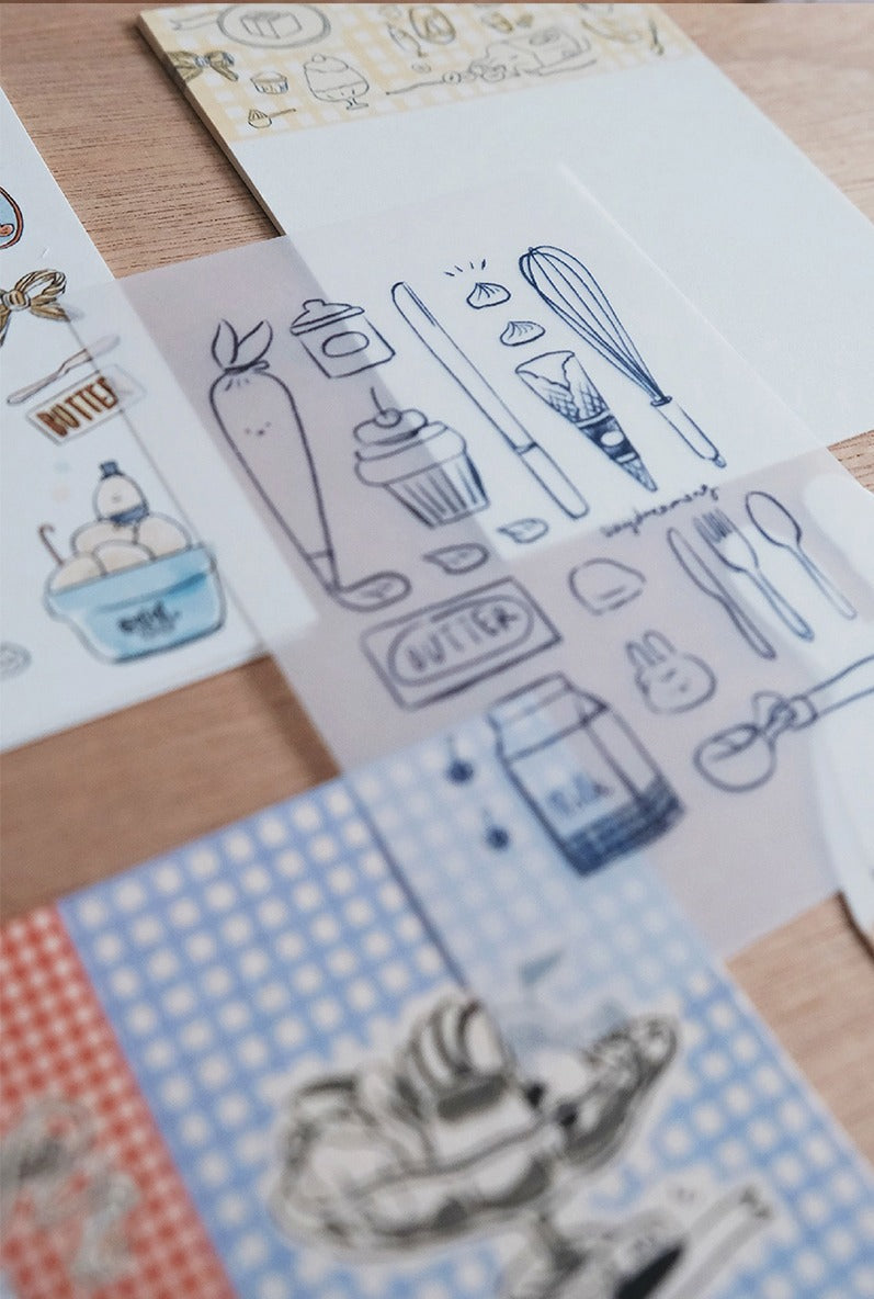 A Gator Life - Cream Bunny Journal Material Pack