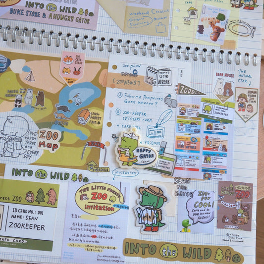 A Gator Life - Zoo Sticker