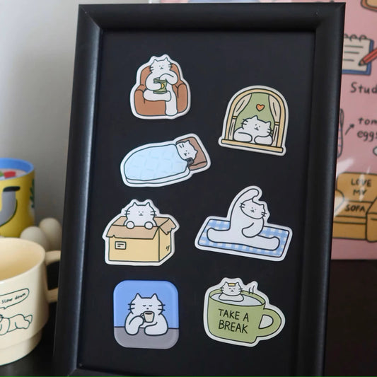 Twenty Two - Kitty Daily Life Magnet