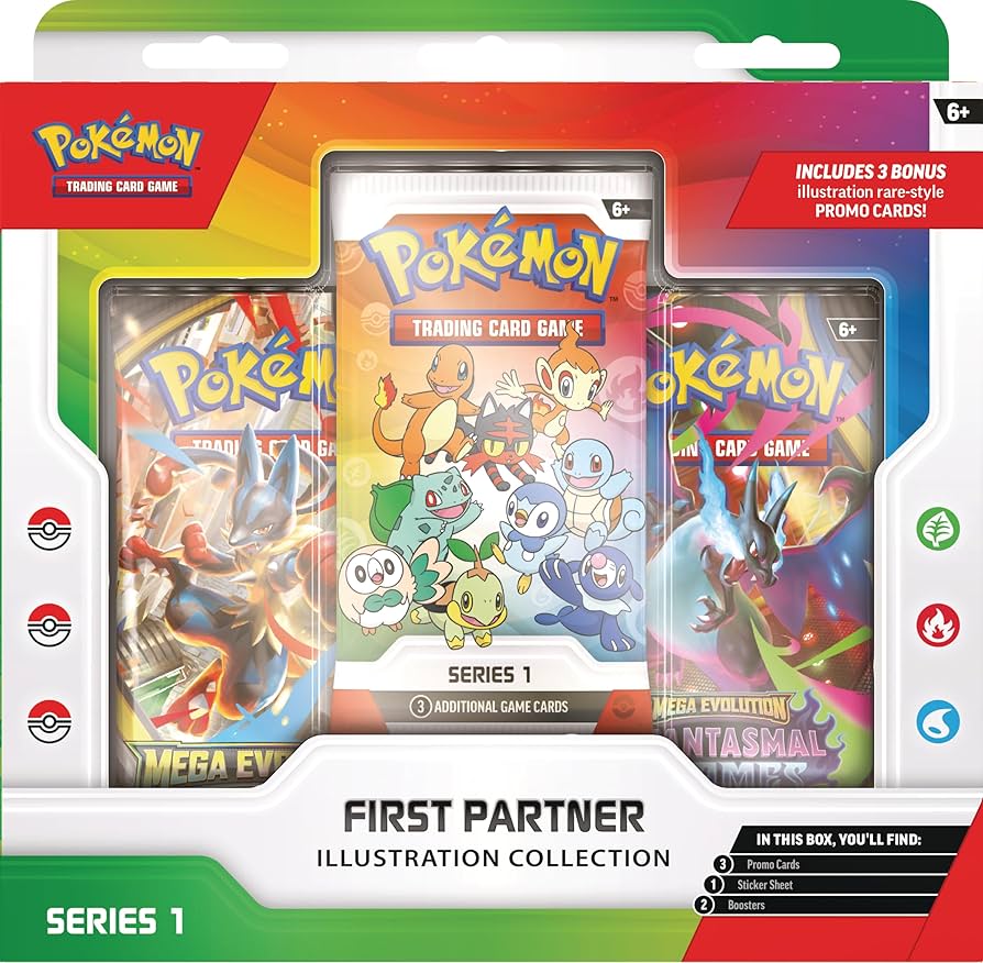 Pokémon TCG – First Partner Illustration Collection, Series 1