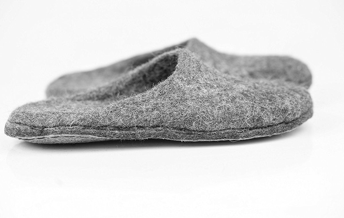 Women's Slip-On Felted Wool Slippers