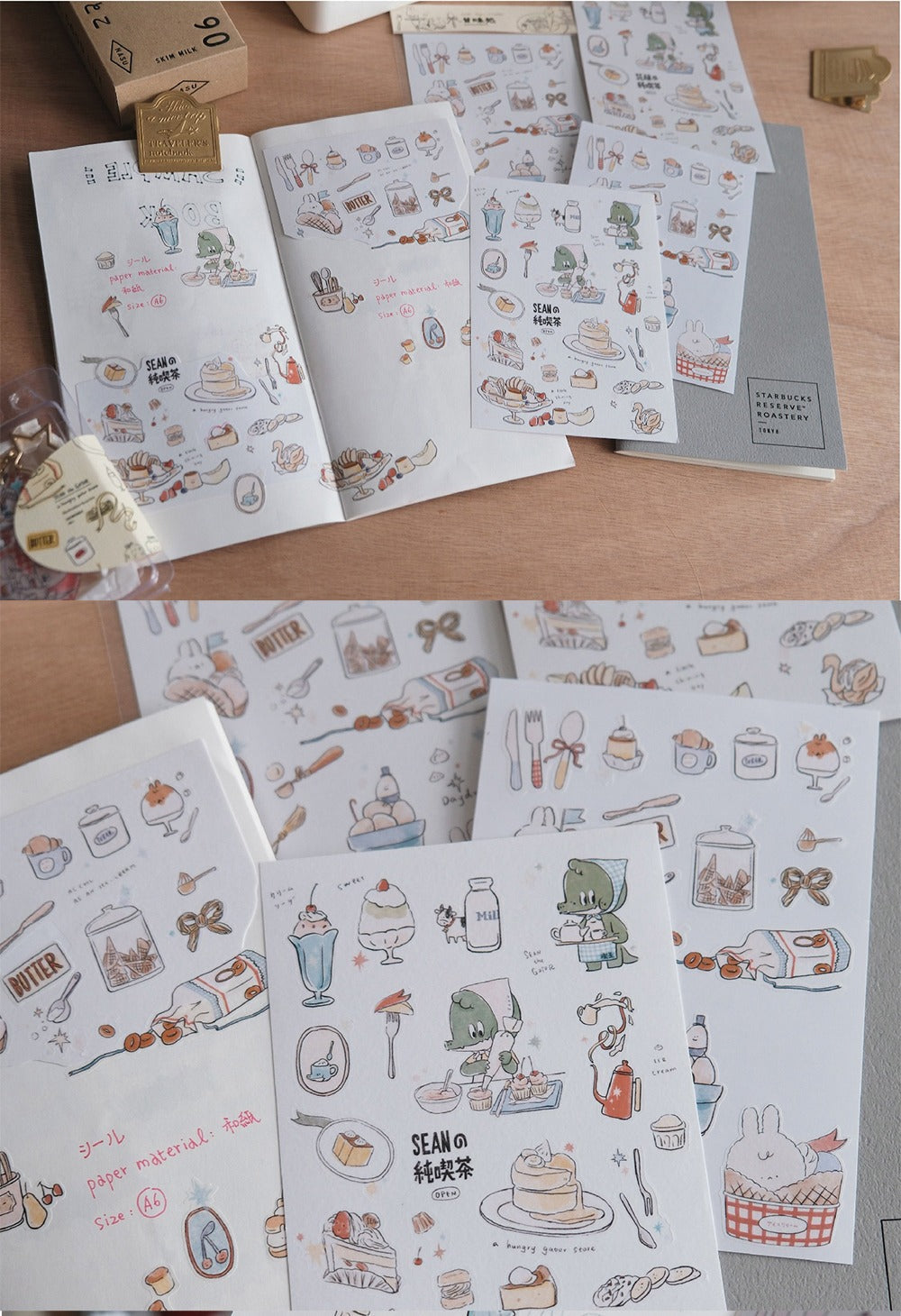 A Gator Life - Afternoon Tea Washi Sticker