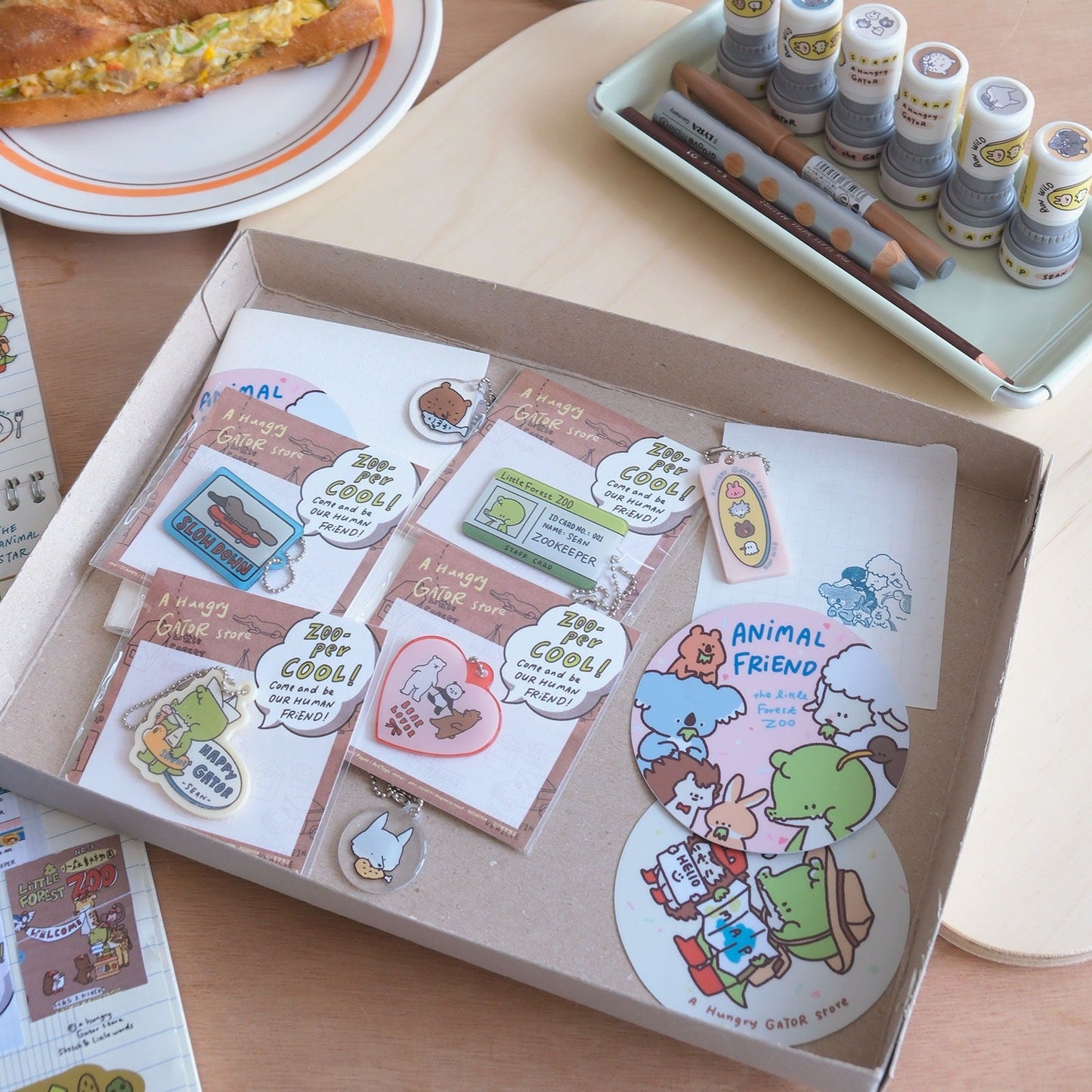 A Gator Life - Wild Friend Acrylic Charm