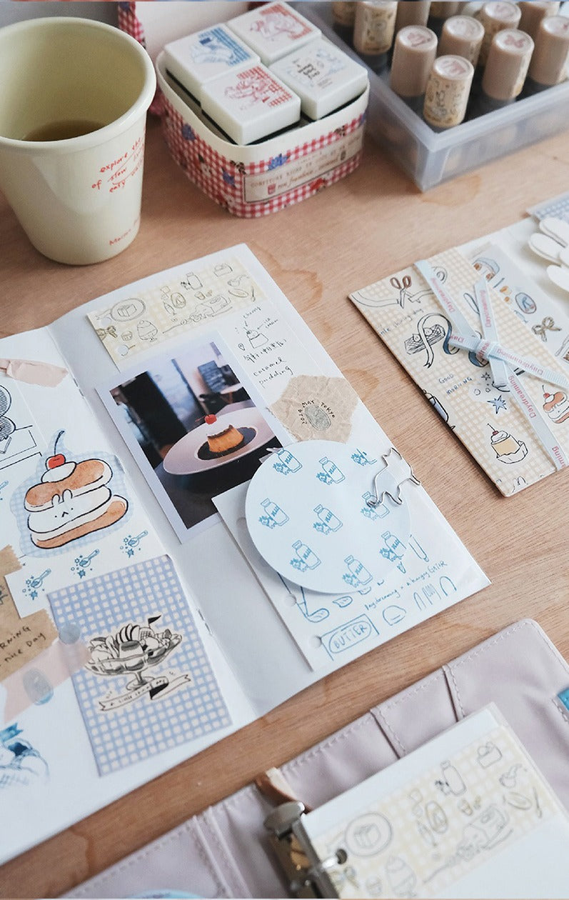 A Gator Life - Cream Bunny Journal Material Pack