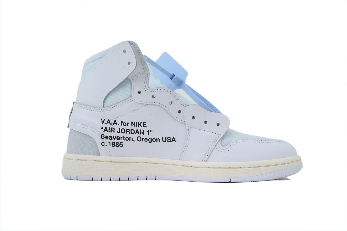 Virgil Abloh Archive x Air Jordan 1 Retro High OG 'Alaska' Sneakers