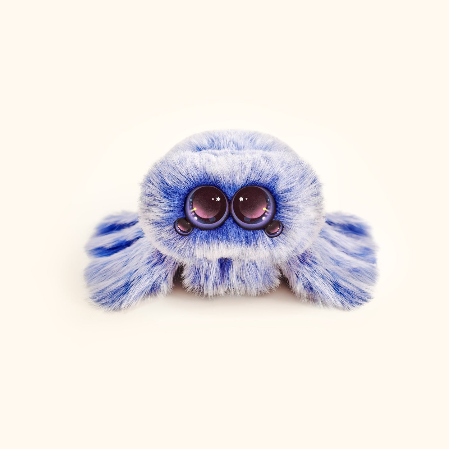 Snowball - Sapphire Blue Spider Plush Toy