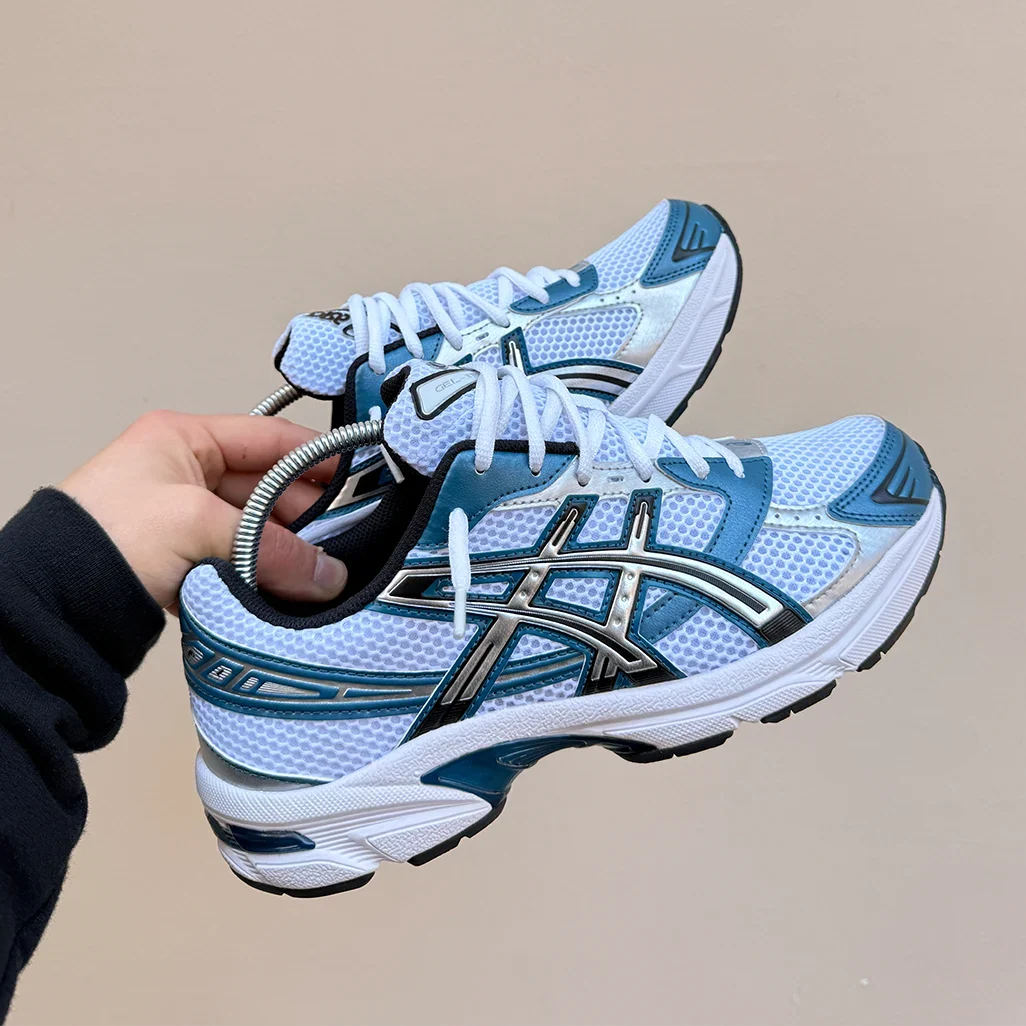 ASICS Gel-1130 White Restful Teal Trainers