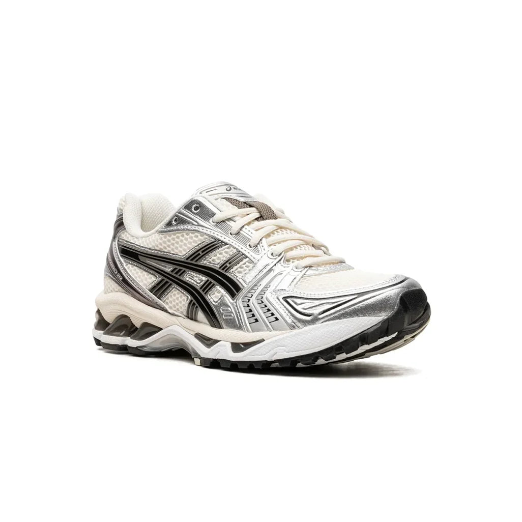 ASICS Gel-Kayano 14 Cream Black Metallic Plum Trainers