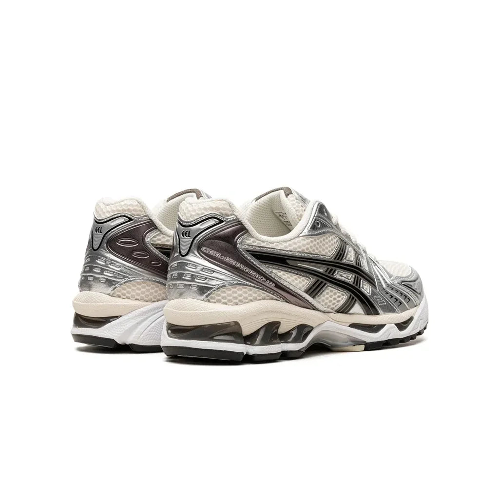 ASICS Gel-Kayano 14 Cream Black Metallic Plum Trainers