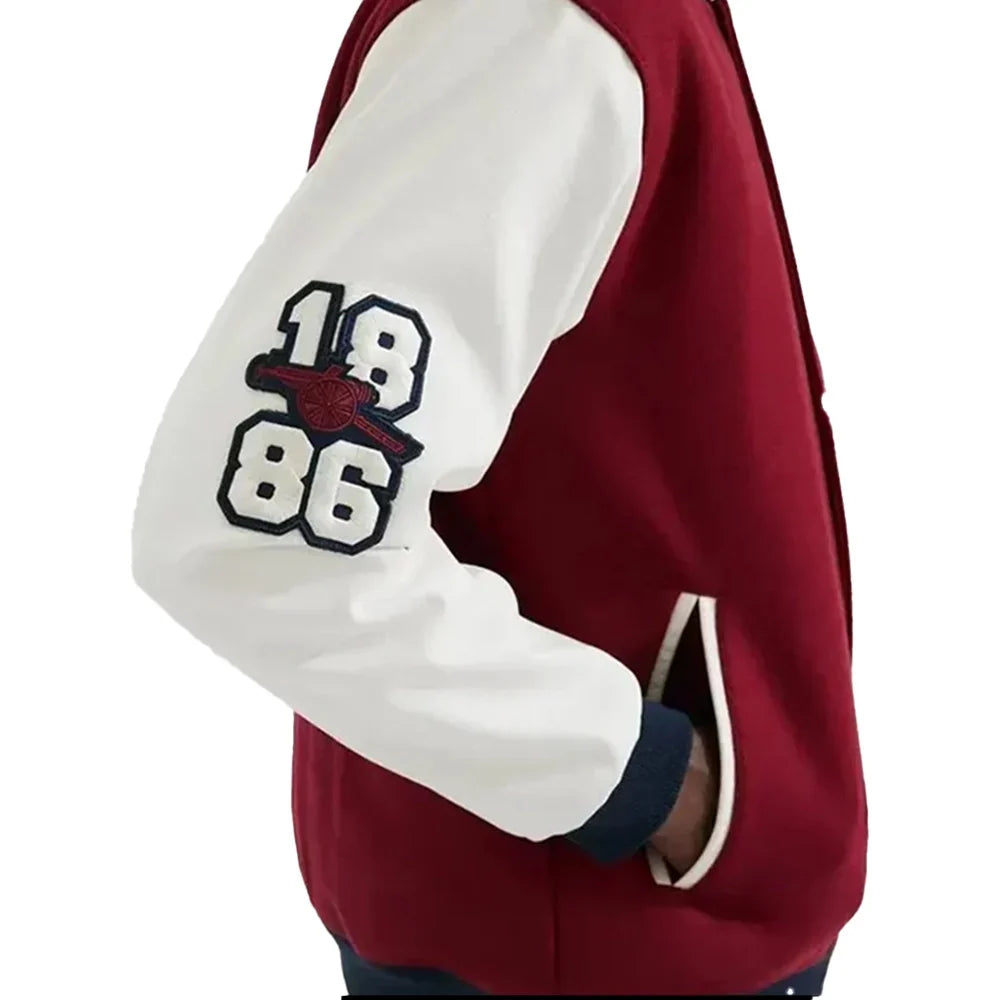 Leah Williamson Arsenal Wool Varsity Jacket