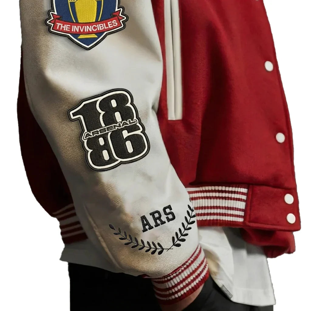 Arsenal Wool Letterman Varsity Jacket