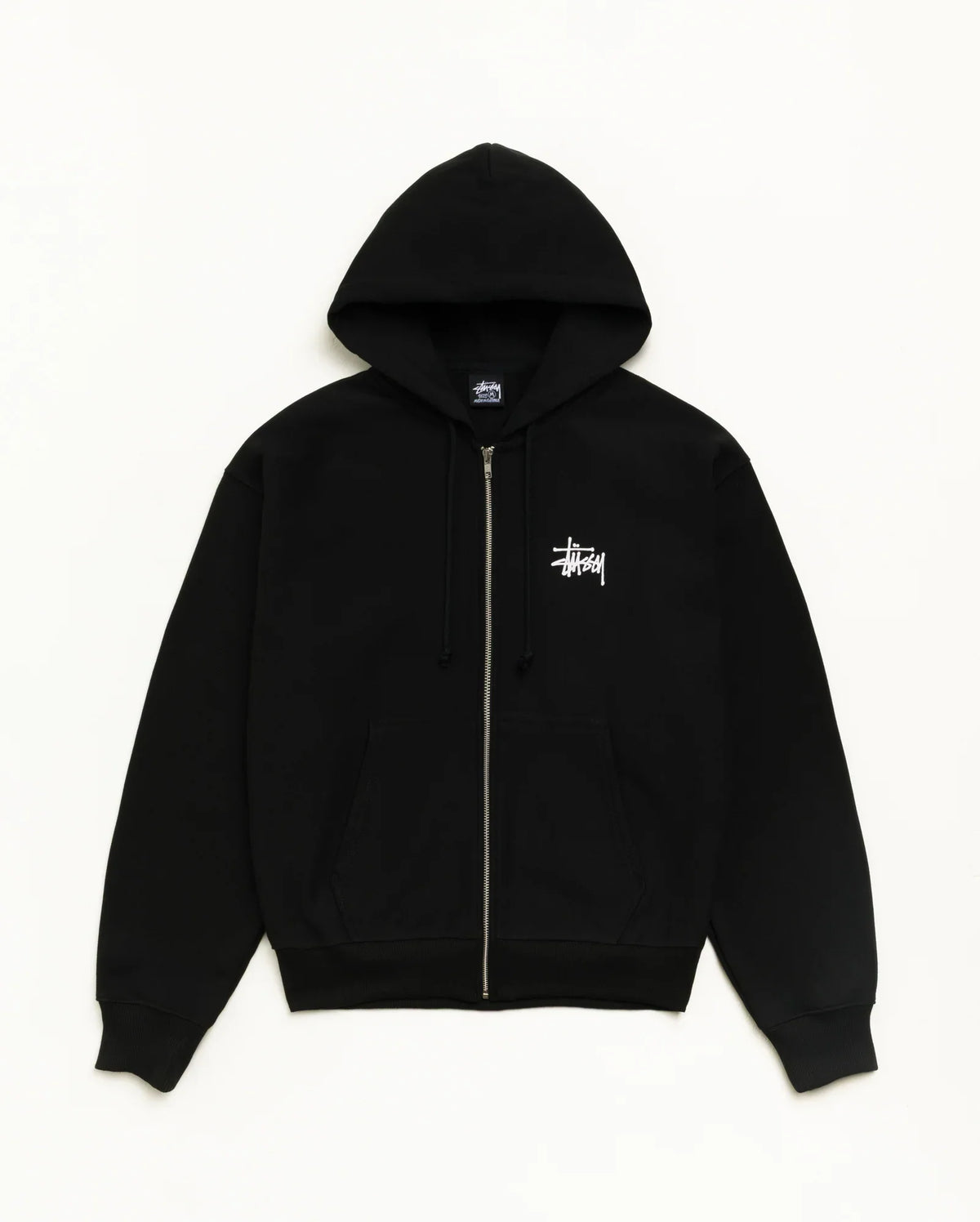 Basic Fleece Zip-Up Hoodie