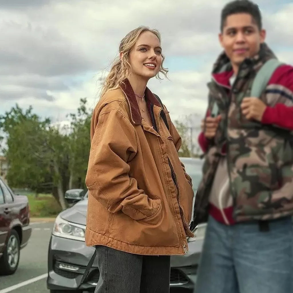 Bad Day Jessica Belkin Brown Jacket