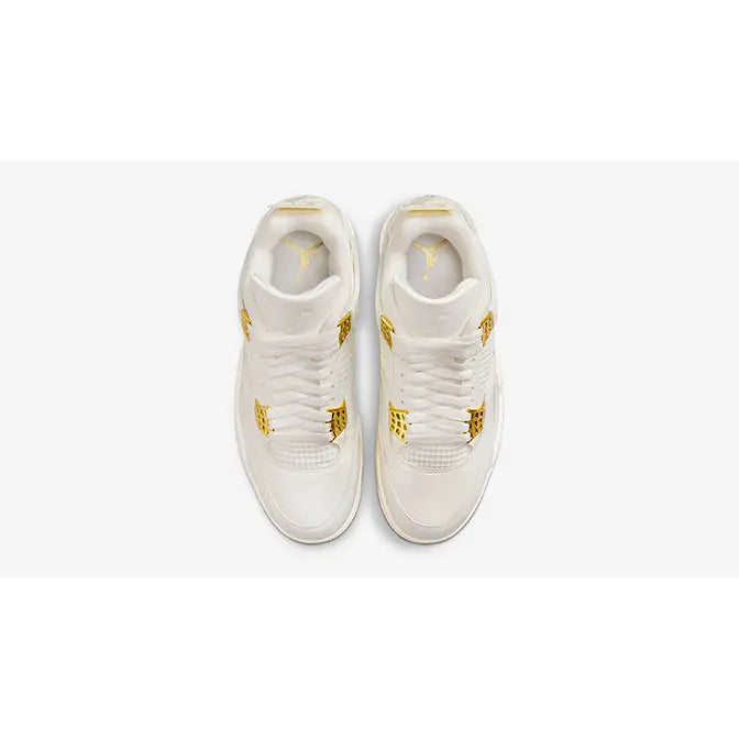 Air Jordan 4 Retro Metallic Gold Trainers (Women's)