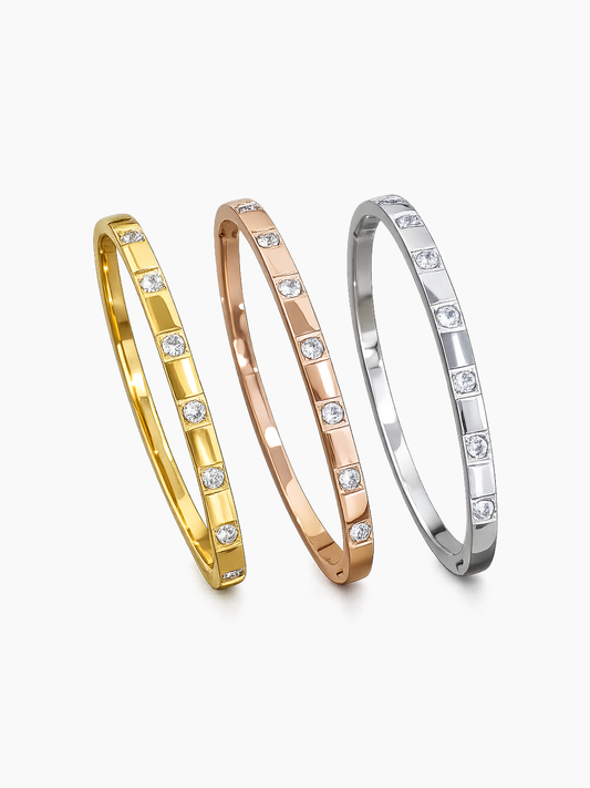 Gold Vermeil Bangle Bracelet