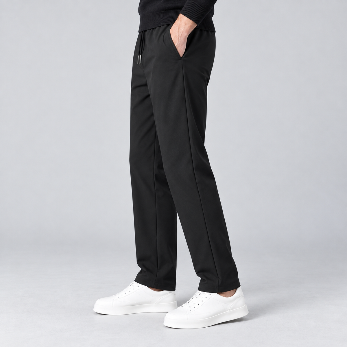 Optew Men's Trousers – Fleece-Lined Water-Repellent