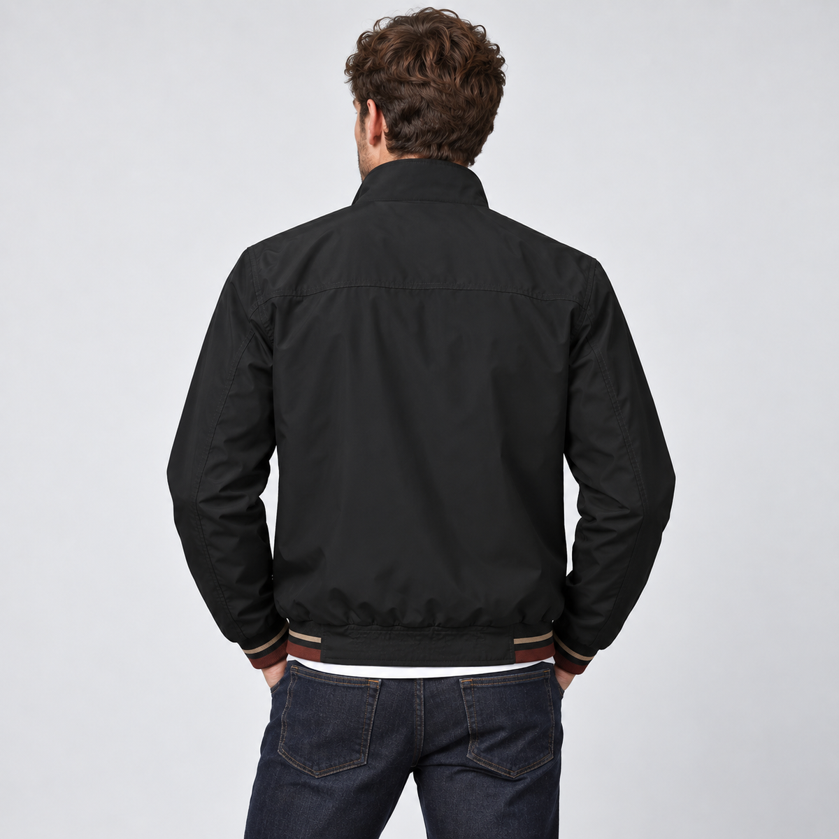 Optew Men's Bomber Jacket – Reversible Zip-Up