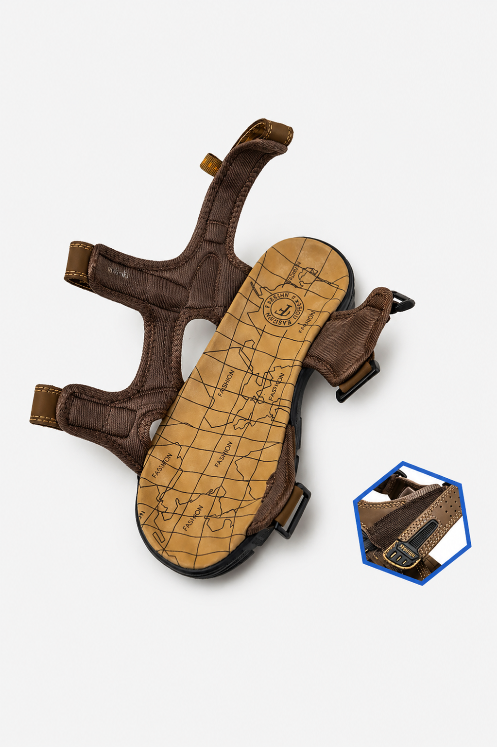 Optew Men’s Orthopedic Sandals