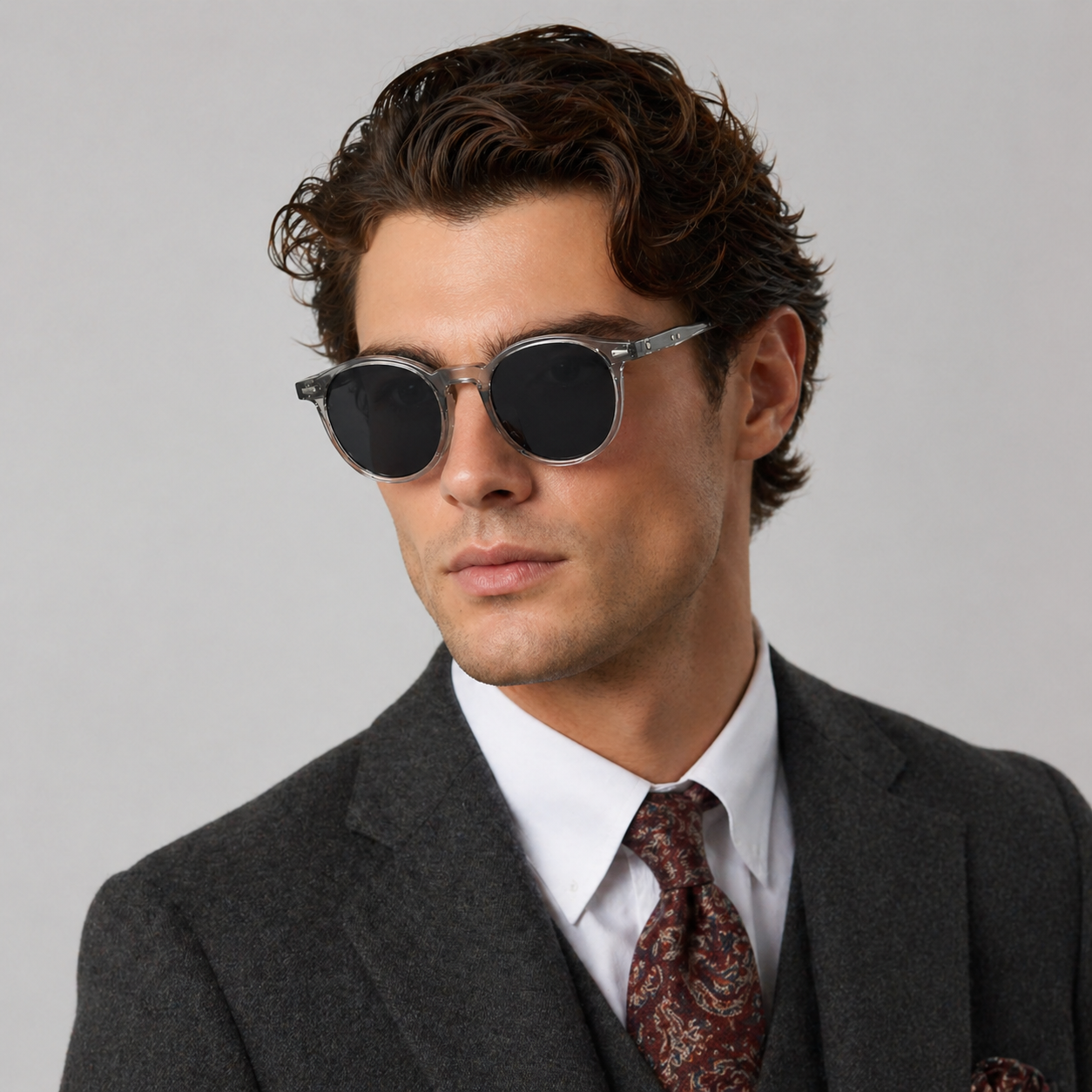 Optew Men’s Round Sunglasses