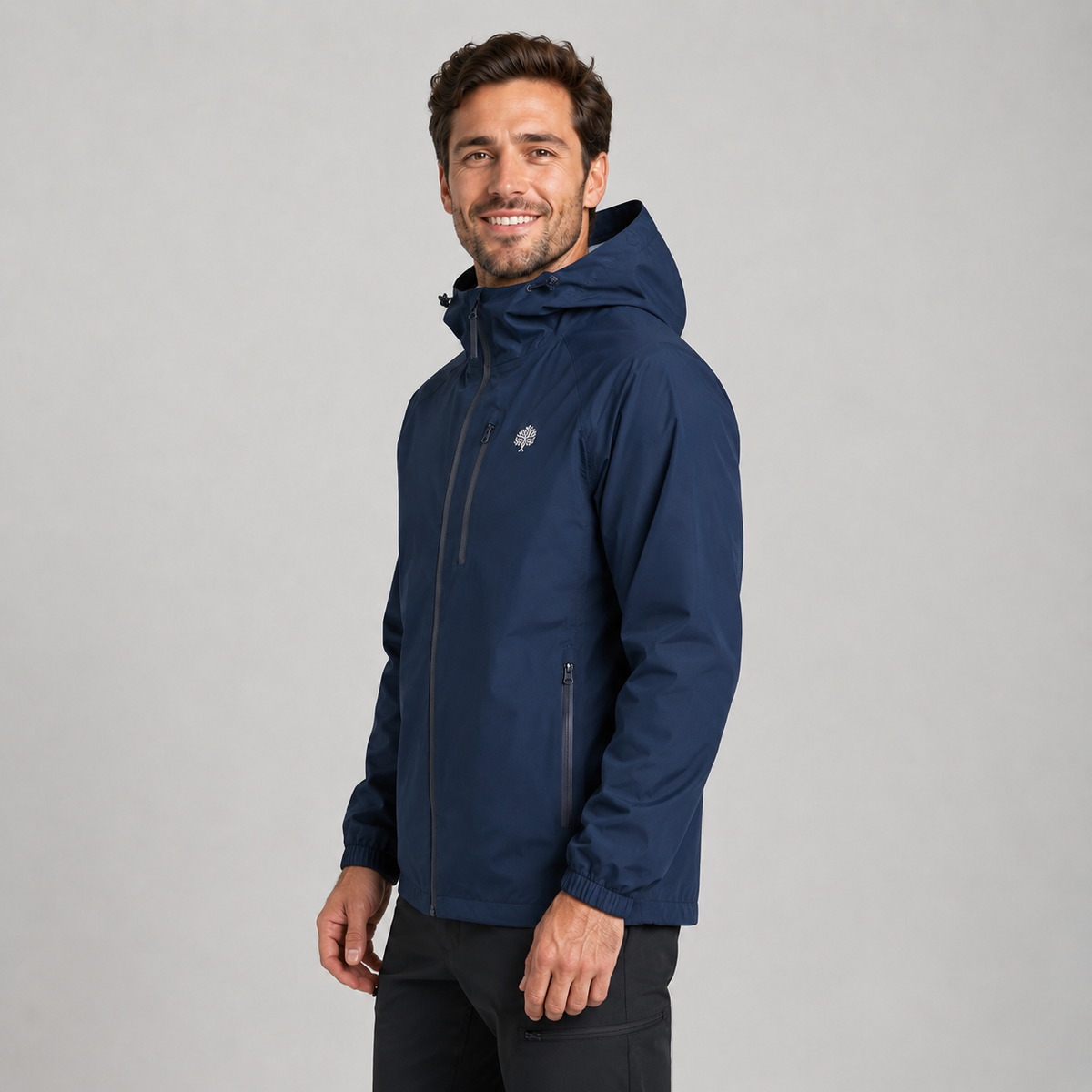 Optew Unisex Rain Jacket – Hooded Lightweight Shell