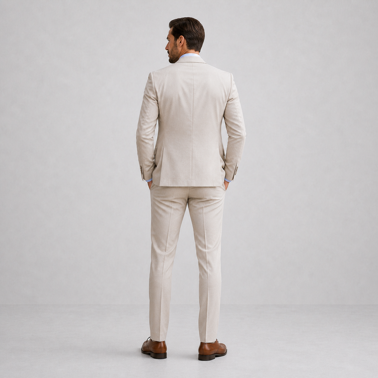 Optew Men’s Three Piece Suit