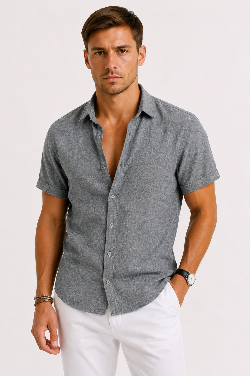 Optew Men’s Linen Shirt