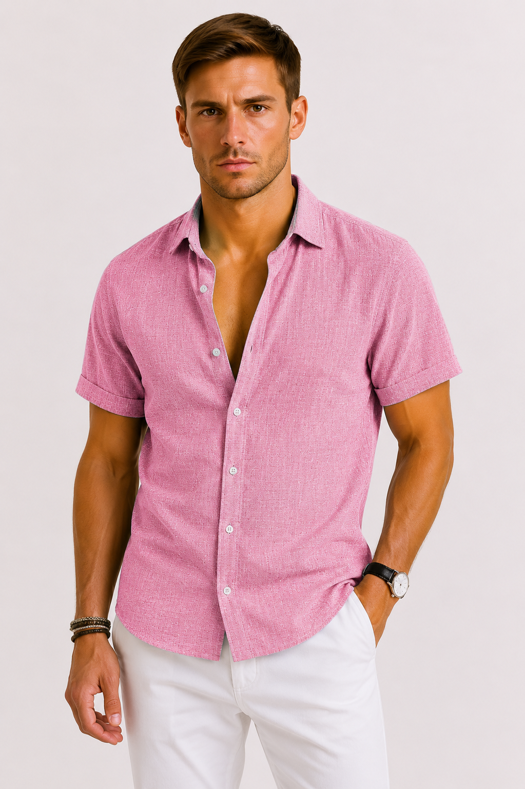 Optew Men’s Linen Shirt