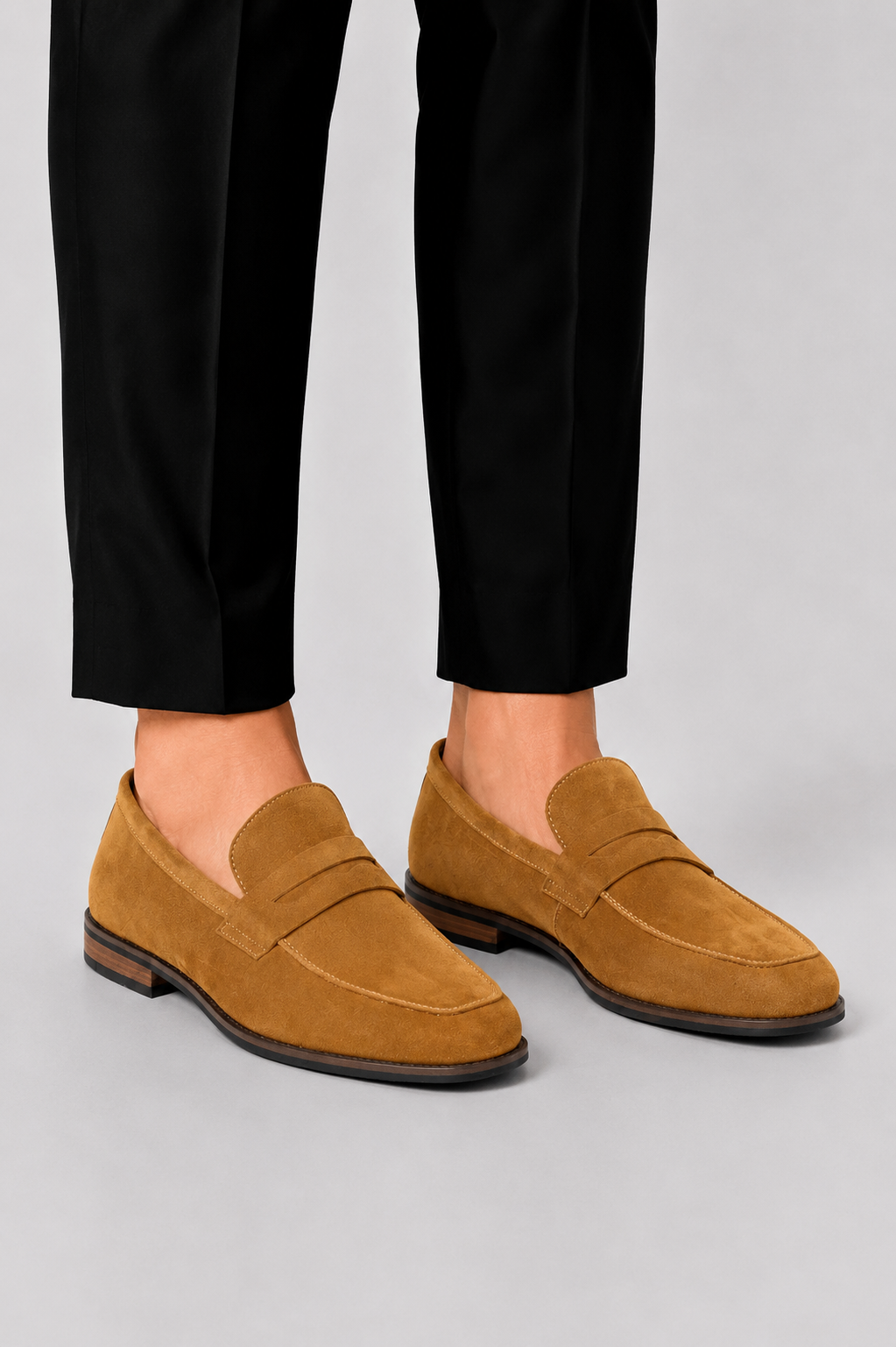 Optew Men’s Suede Loafers