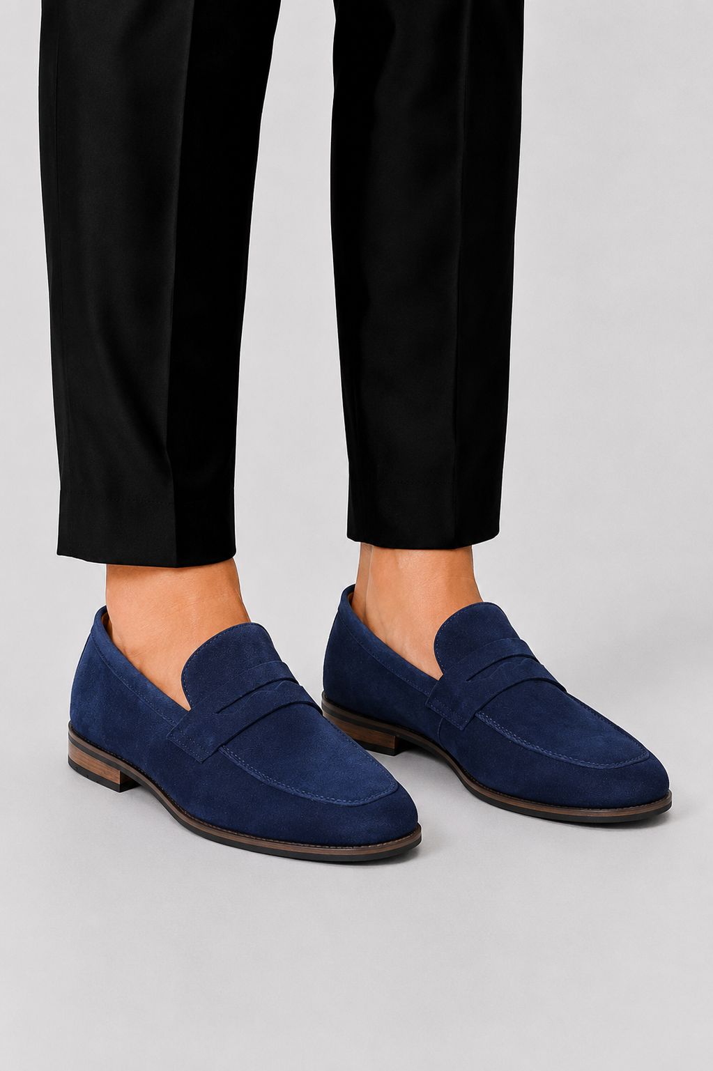 Optew Men’s Suede Loafers
