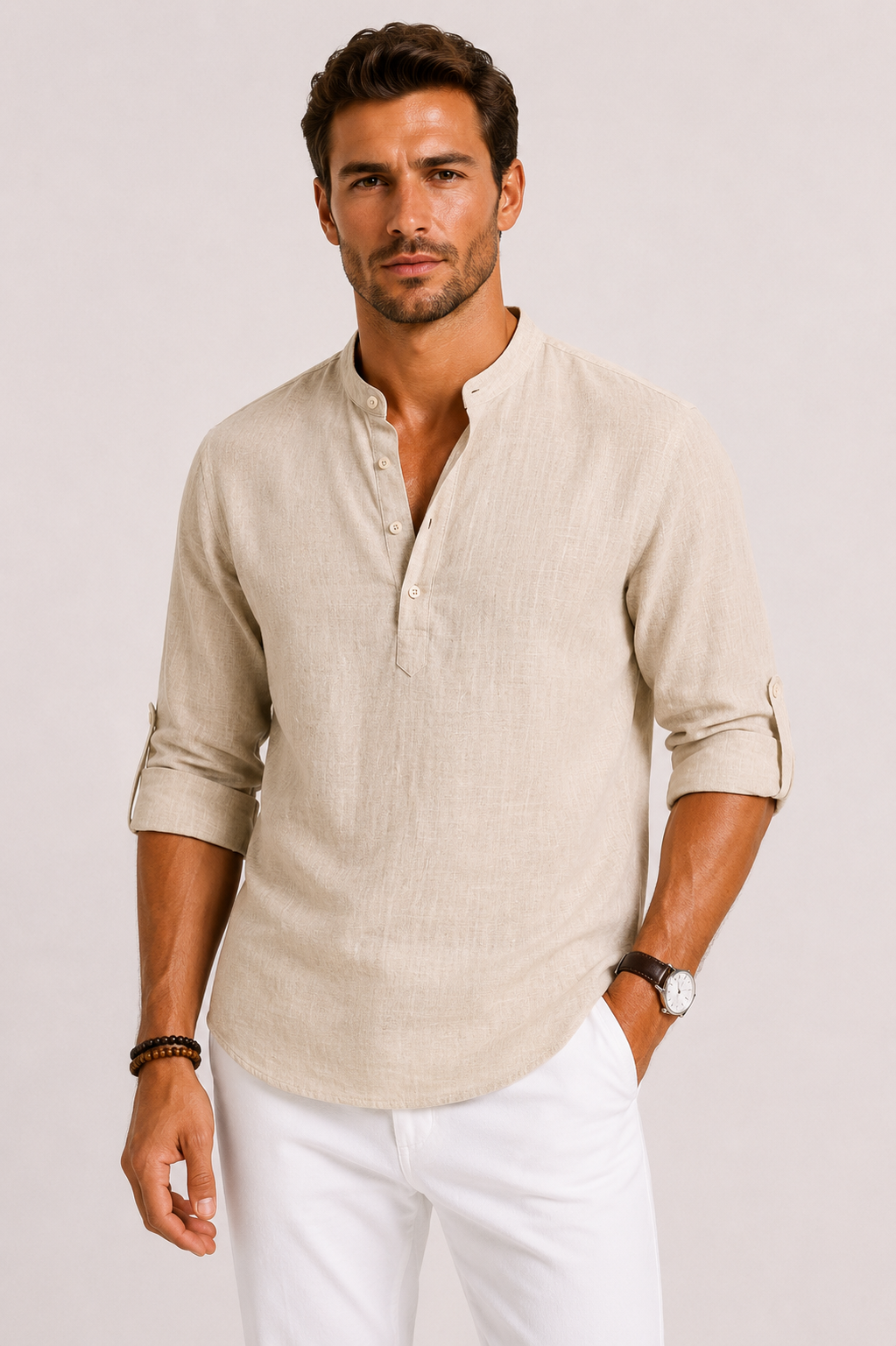 Optew Men’s Linen Shirt
