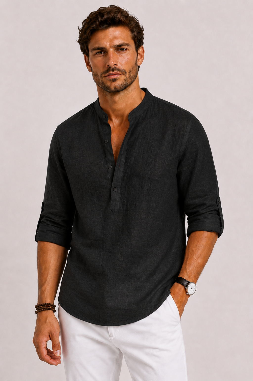 Optew Men’s Linen Shirt