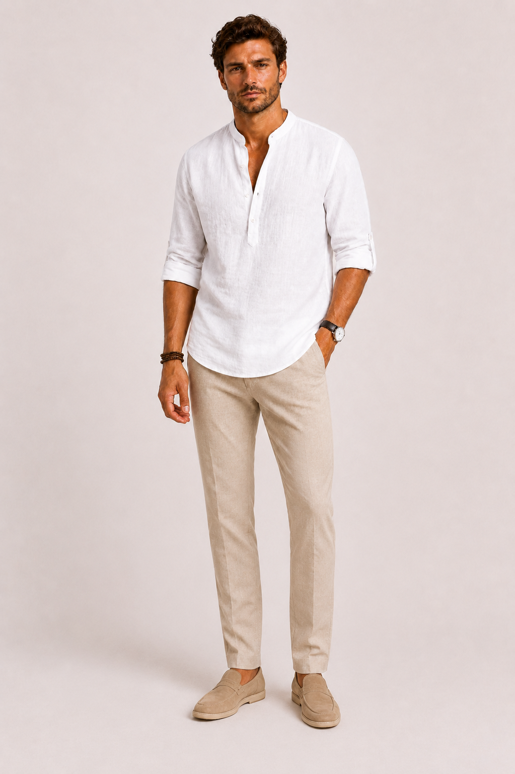 Optew Men’s Linen Shirt