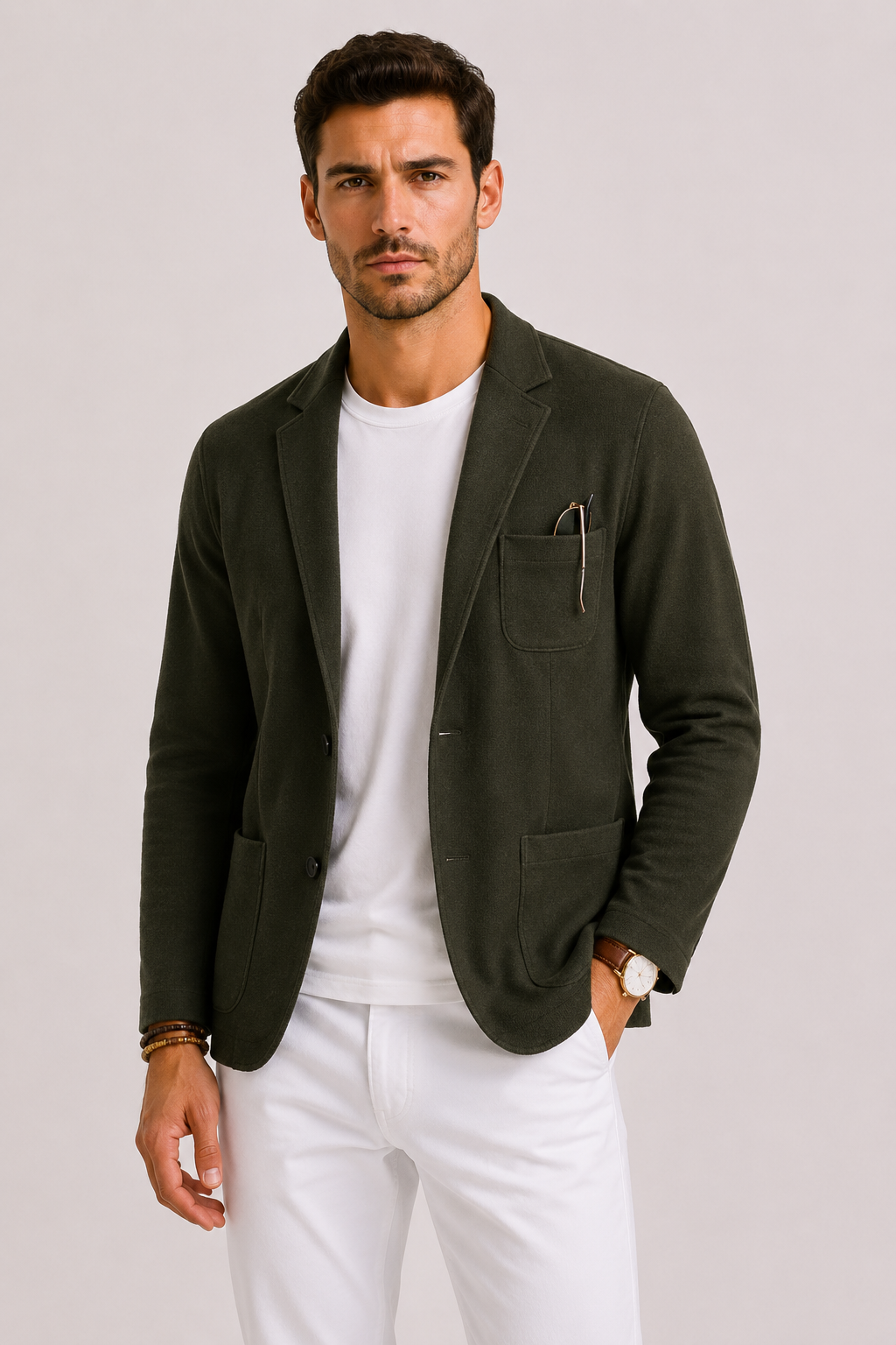 Optew Men’s Modern Slim-Fit Blazer