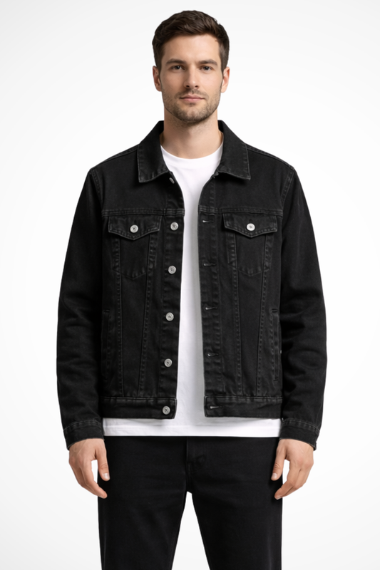 Optew Men’s Classic Denim Jacket