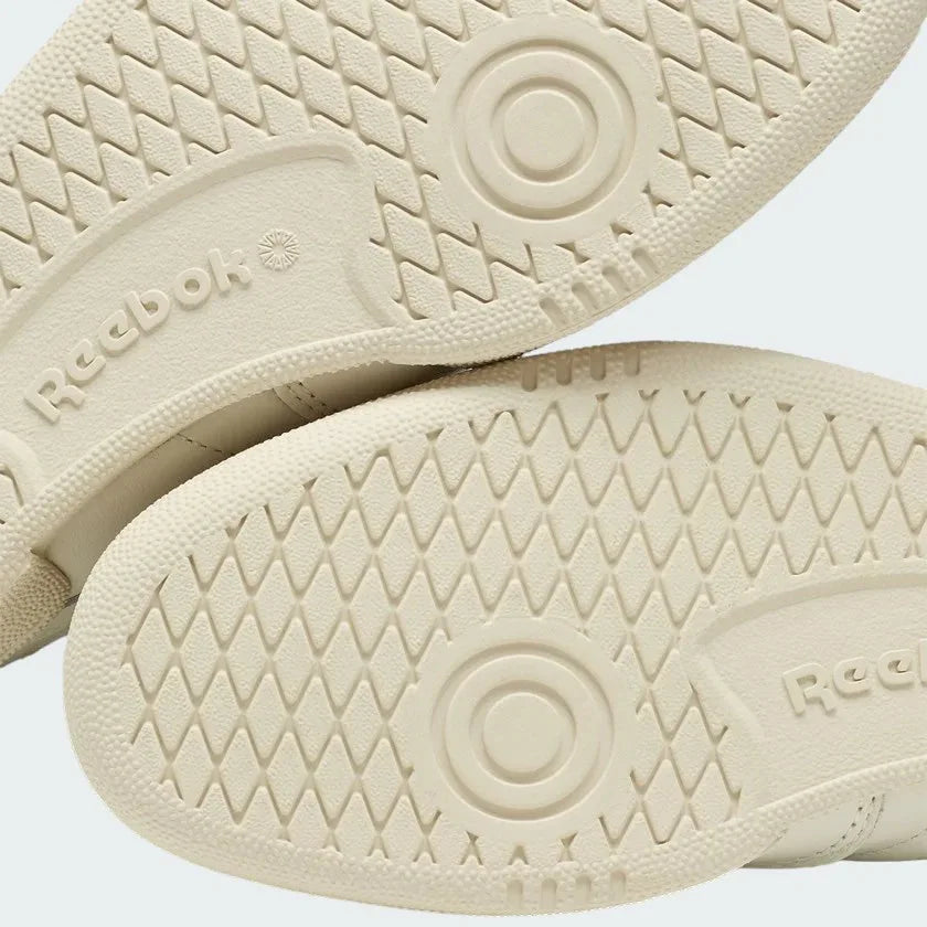 Reebok Classic Club C 85 Vintage Unisex Chalk Leather Trainers DV6434